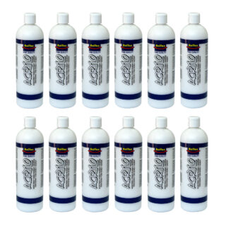 Rolfes Acrylo Acrylic Paint 500ml Titanium White Pack of 12
