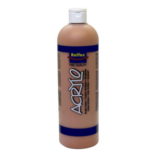 Rolfes Acrylo Acrylic Paint 500ml Raw Sienna