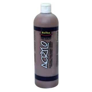 Rolfes Acrylo Acrylic Paint 500ml Raw Umber