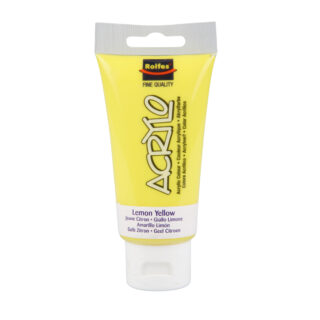 RA575005_lemon_yellow_1200 Rolfes Acrylo Acrylic Paint 75ml - Lemon Yellow