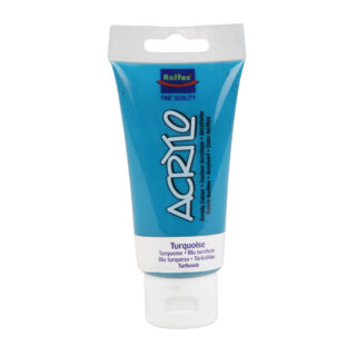 RA575180_turquoise_1200 Rolfes Acrylo Acrylic Paint 75ml - Turquoise