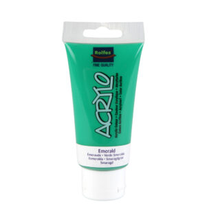 RA575203_emeral_green_1200 Rolfes Acrylo Acrylic Paint 75ml - Emerald Green