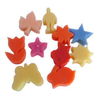 RB756305 Rolfes Sponge Shape Set – 10 Piece – Assorted Shapes – 201G