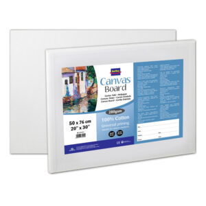 Rolfes Canvas Roll 500 gsm, cotton duck, unbleached, universally primed, 2.1m wide x10m
