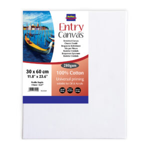 Canvas Panel, 280 gsm  - 40 x 50 cm / 15.75 x 19.69 inches
