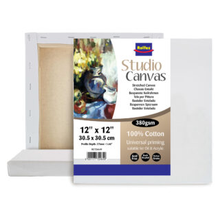RC724649 Rolfes Studio Canvas, Gallery Profile, 380 gsm - 30.48 x 30.48 cm / 12 x 12 inches DT