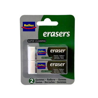 RE825162_front Super Cleaning Eraser, 58 x 19 x 10 mm, Blistercard of 2