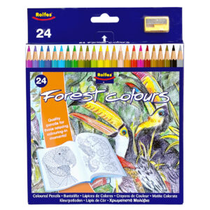 Rolfes Twister Coloured Pencils - 12 Assorted Colours