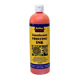 RLP585011_linoprint_orange_500ml Rolfes Lino Printink Ink 500ml Orange