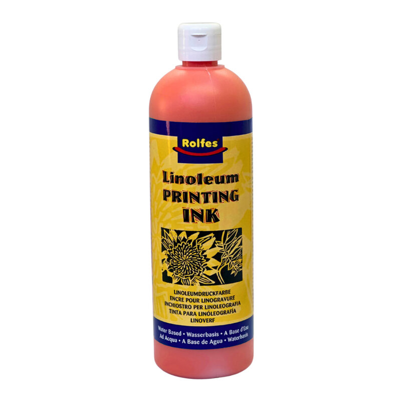 Rolfes Lino Printing Ink 500ml White