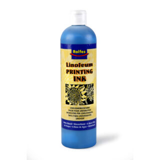 RLP585035_linoprinting_ink_blue Rolfes Lino Printing Ink 500ml Blue