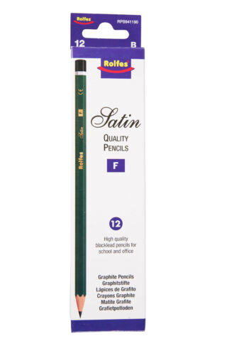 RPS941213_F_front_sm Satin Pencils F - Pack of 12