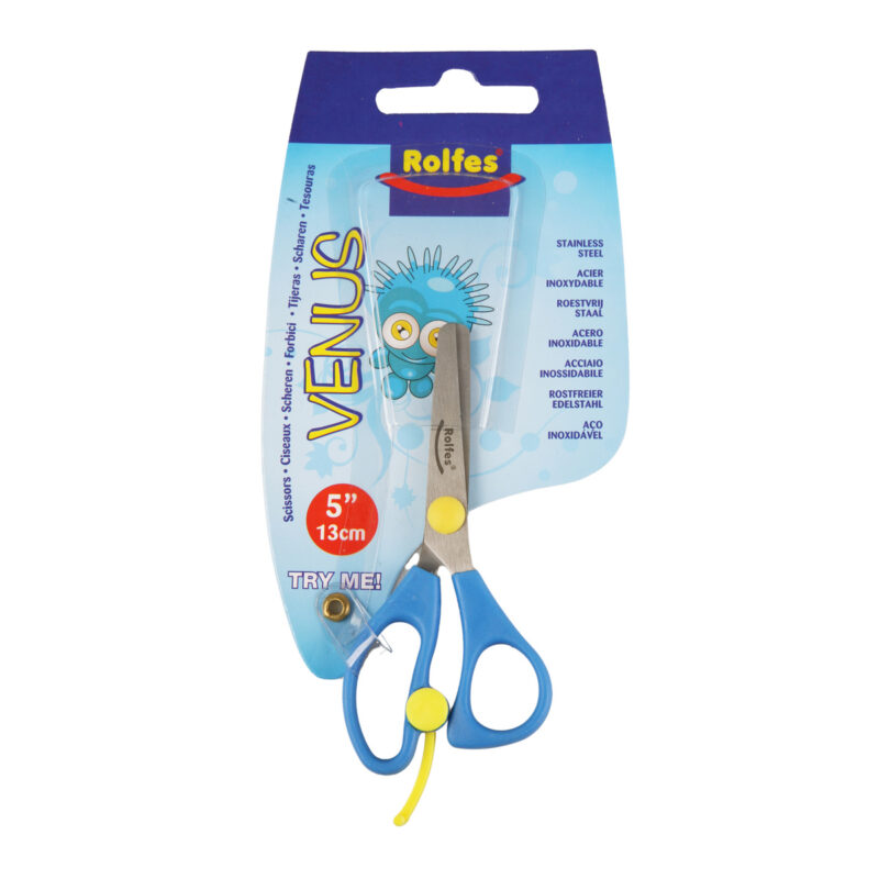 Rolfes Saturn Scissors, 21.5cm (8.5"), Bent Handle, General Purpose