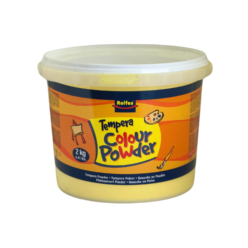 Tempera Powder 2kg Yellow