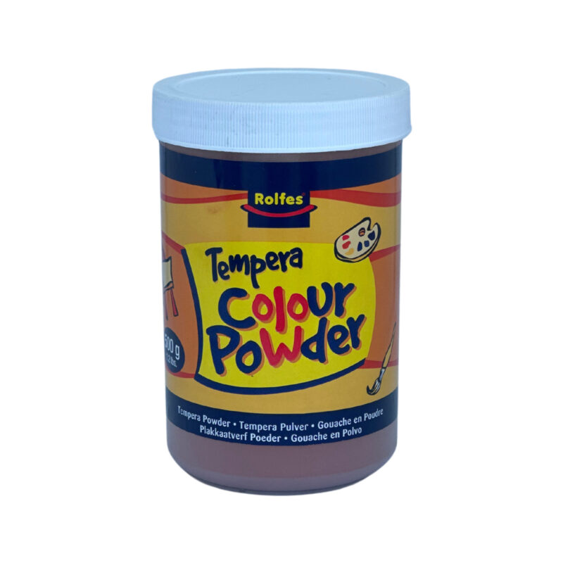 Tempera Powder 500g Burnt Sienna