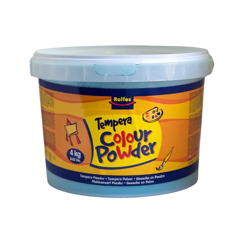 Tempera Powder 4kg Turquoise