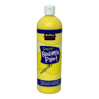 RTR530028_redimix_brilliant_yellow_1500 Rolfes Redimix Poster Paint 500ml- Brilliant Yellow