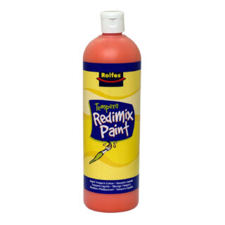 RTR530042_redimix_orange_1500 Rolfes Redimix Poster Paint 500ml - Orange