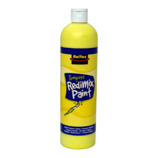 RTR530165_redimix_lemon_1500 Rolfes Redimix Poster Paint 500ml - Lemon