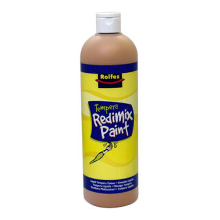 RTR530219_redimix_yellowochre_1500 Rolfes Redimix Poster Paint 500ml - Yellow Ochre