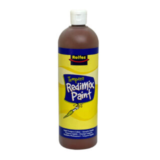 RTR530226_redimix_burntsienna_1500 Rolfes Redimix Poster Paint 500ml - Burnt Sienna