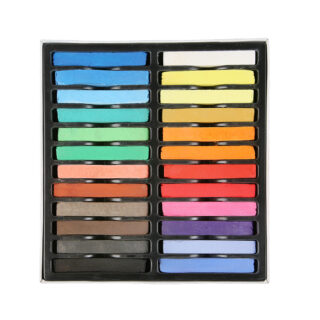 Rolfes soft pastels, 24 assorted colours