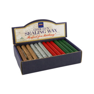 Rolfes Glue Gun Sealing Wax – 36 Piece Display Box – Assorted Colours