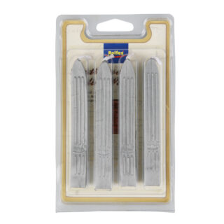 Rolfes Traditional Sealing Wax – 4 Piece Hang-Up – Silver