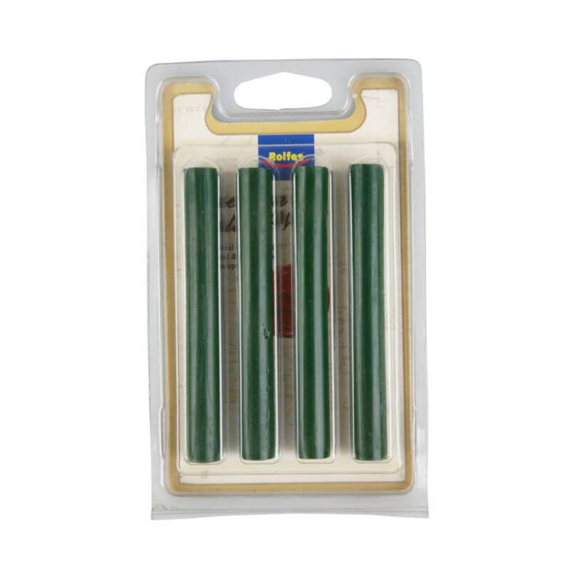 Rolfes Glue Gun Sealing Wax – 4 Piece Hang-Up – Green
