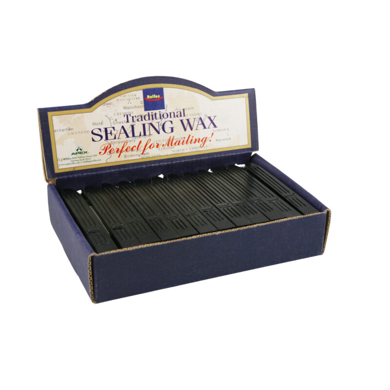 Rolfes Traditional Sealing Wax, 36 Piece Box – Blue