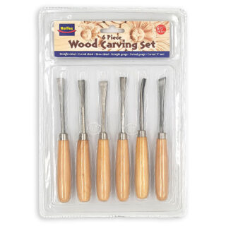 WCT815002 Rolfes 6 Piece Wood Carving Tool Set