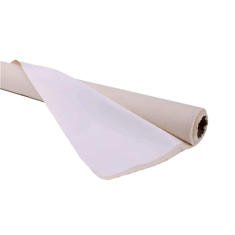 Rolfes Canvas Roll 500 gsm, cotton duck, unbleached, universally primed, 2.1m wide x10m