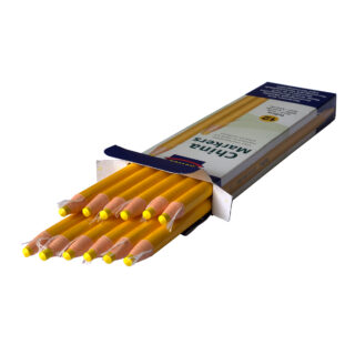 chinamarker_yellow_box_open_pencils Rolfes China Markers, Box of 12, Yellow