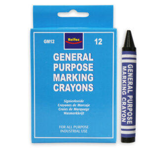 Rolfes General Marking Crayon, Box of 12's, White