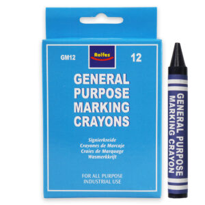 Rolfes General Marking Crayon, Box of 12's, White