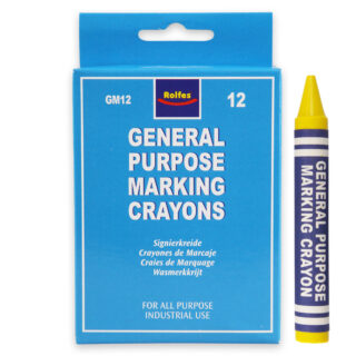 general_purpose_box_yellow Rolfes General Marking Crayon, Box of 12's, Yellow