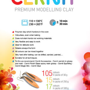 Cernit Colour Chart page 1