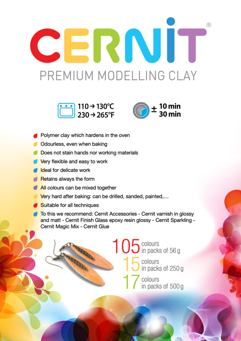 Cernit Colour Chart page 1