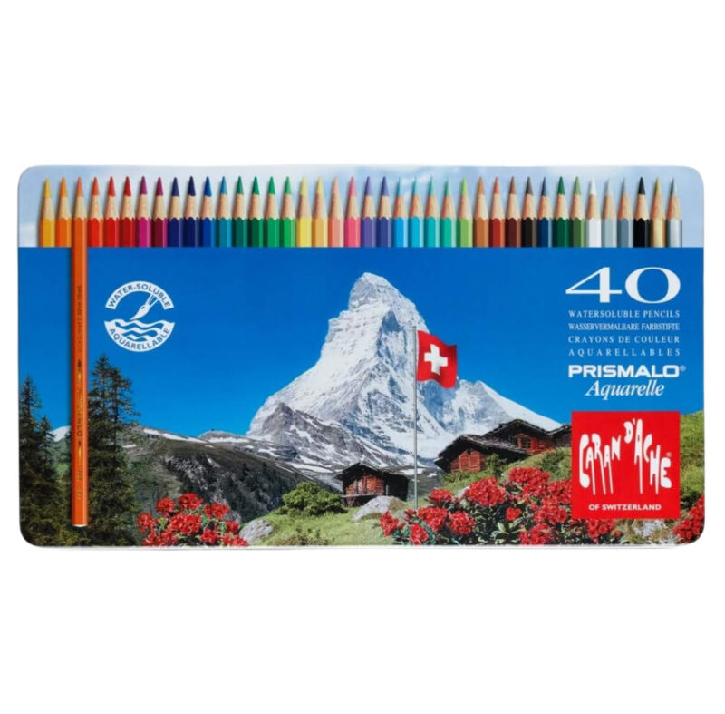 Aquarell 12 Assorted Watercolour Coloured Pencils