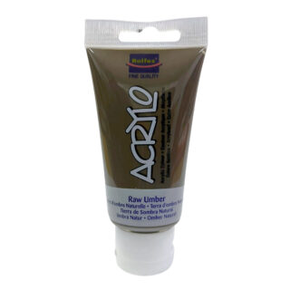 raw_umber_75ml Rolfes Acrylo Acrylic Paint 75ml - Raw Umber