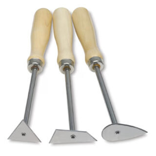 turning_tools_1200 Rolfes Clay Turning Tool Set, 3 Pieces
